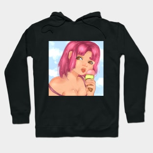 Pinky Ice Cream Hoodie